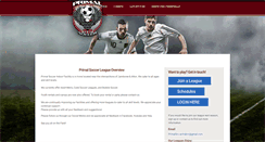 Desktop Screenshot of primalsoccer.com